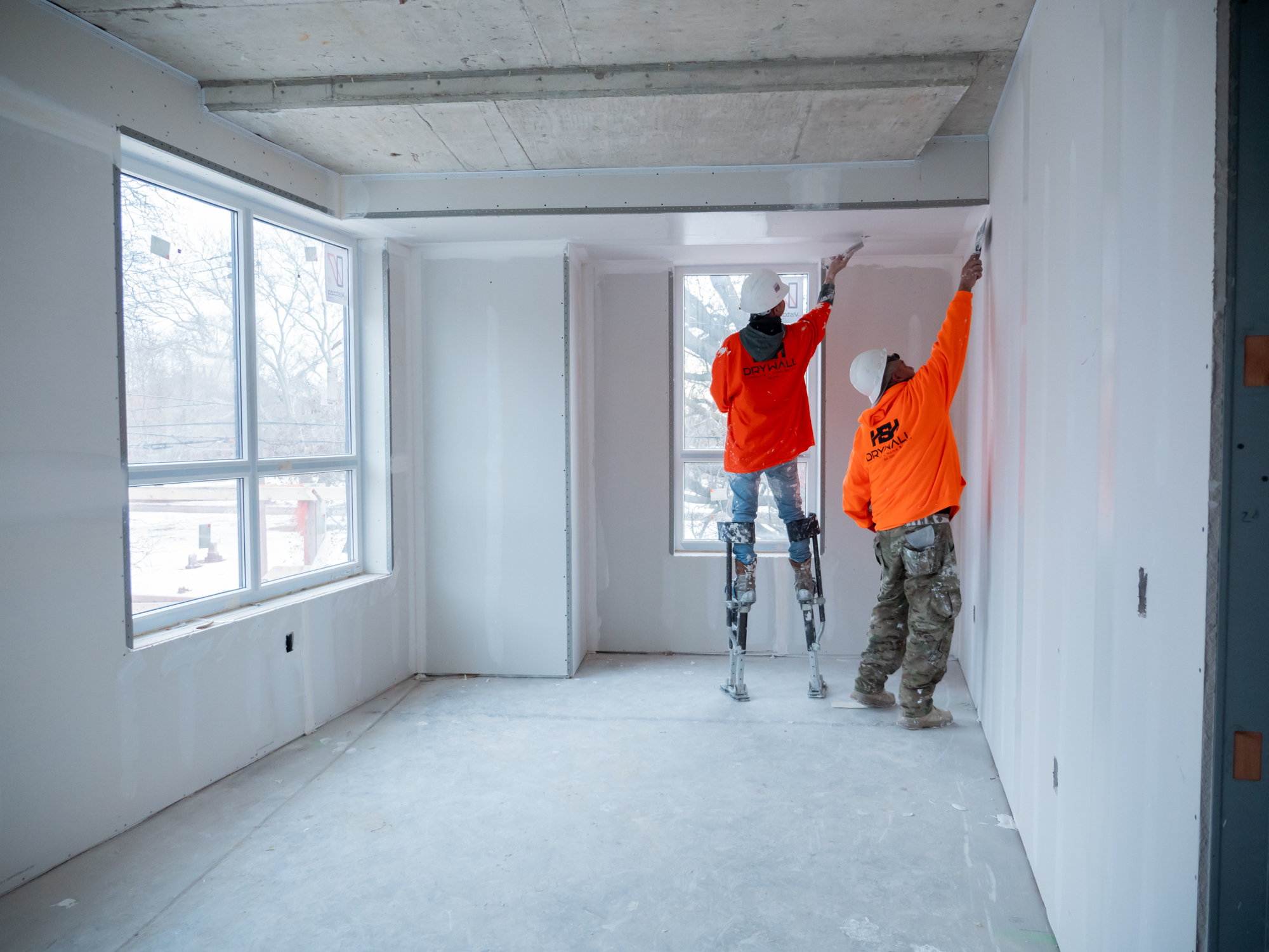 HSH drywall project